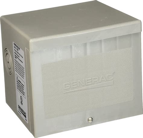 generac 6338 50-amp 4-wire 125/250v raintight non-metallic power inlet box|generator 50 amp inlet box.